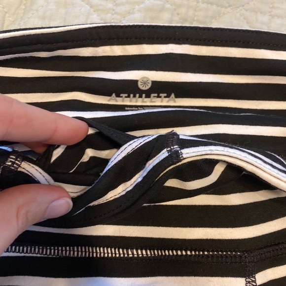 Athleta striped leggings - Picture 3 of 5